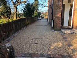 Resin bound driveway
