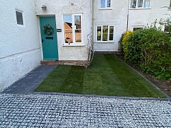 Drainage driveway, gravel soilage